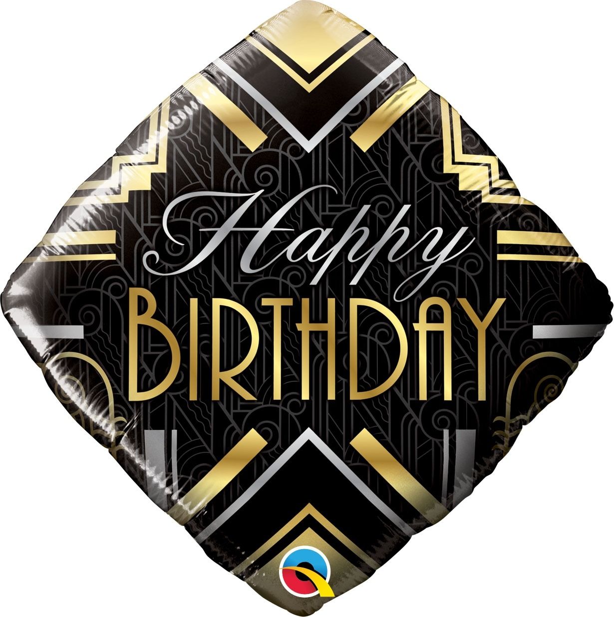 18" DIAMOND 01CT BDAY ART DECO