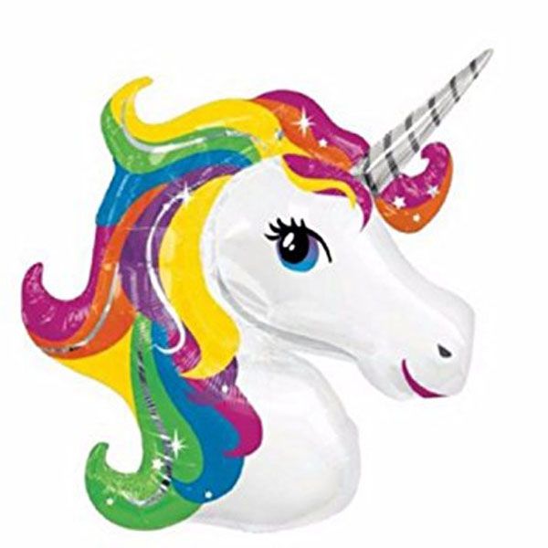 Anagram 33" Unicorn Head Supershape
