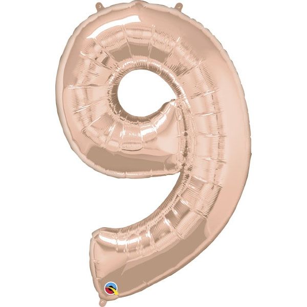 42" NUMBER 01CT NUMBER NINE ROSE GOLD