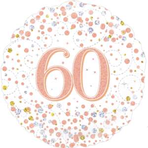 Single 18" 60th Birthday Foil Balloons (Various Designs)