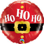 Qualatex 18" RND Ho Ho Ho Santa