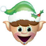 Qualatex 35" Christmas Elf Head