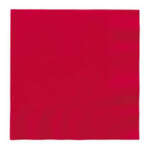 Unique 13" Ruby Red Napkin 20ct