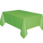 Unique Lime Green Rectangular Tablecover 1.37m x 2.74m