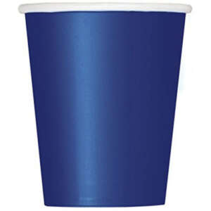 Unique Paper Cups (14ct) True Navy Blue