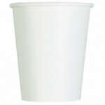 Unique Bright White Paper Cups (14ct)
