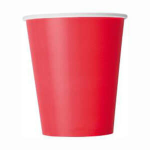 Unique Paper Cups (14ct) Ruby Red