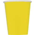 Unique Paper Cups (14ct) Sunflower Yellow