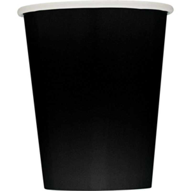 Unique Paper Cups Midnight Black 14ct