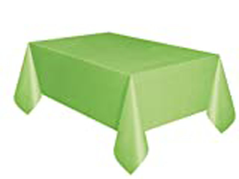 Unique Rectangular Tablecover Lime Green