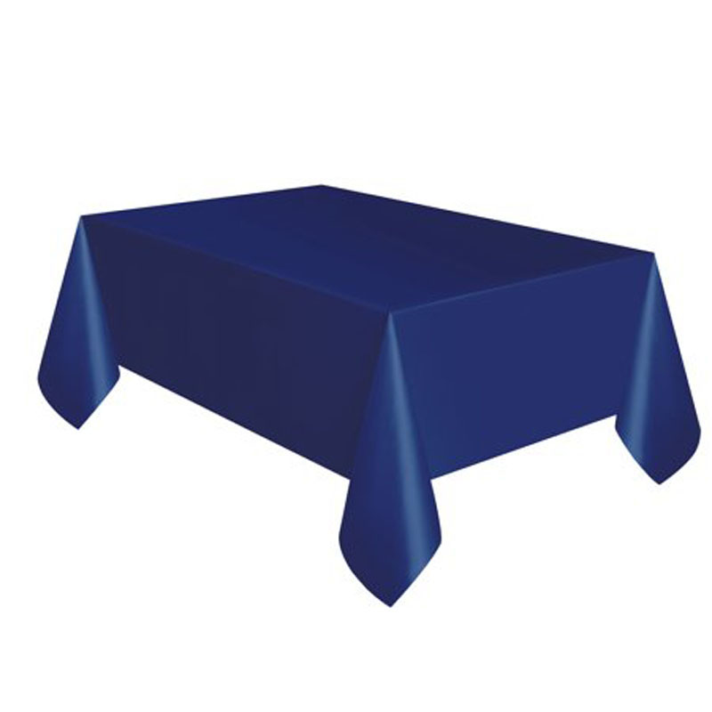 Unique True Navy Blue Rectangular Tablecover 1.37m x 2.74m