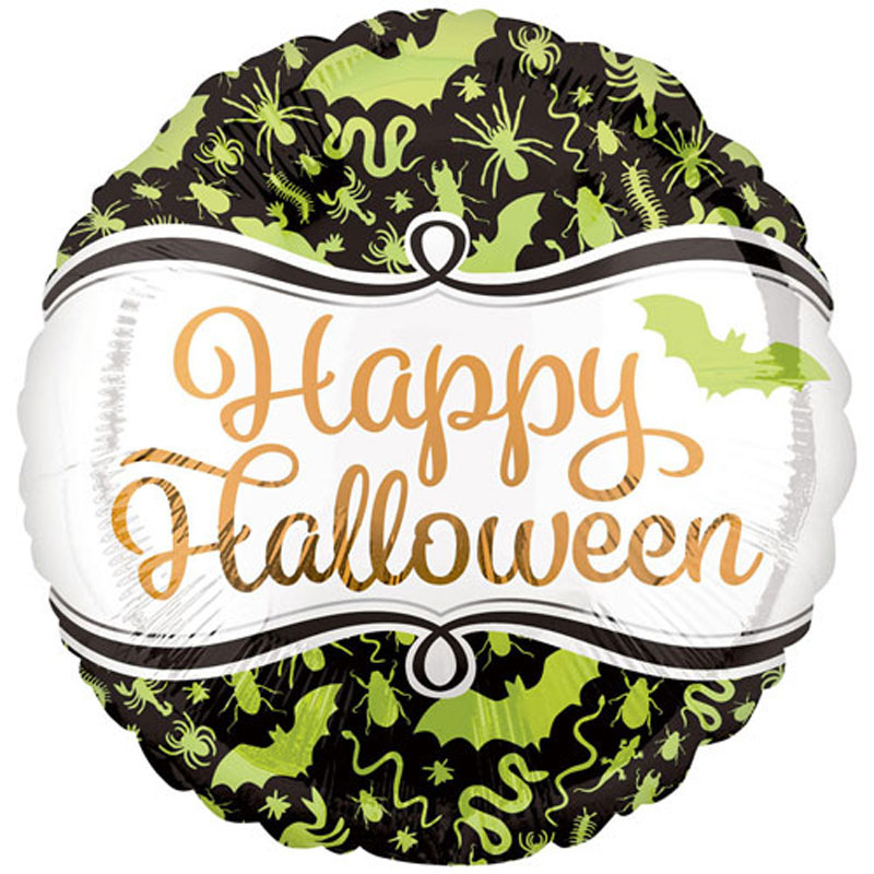 Anagram 18" RND Creepy Critters Halloween