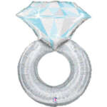 Engagement Single Supershape Foil Balloons (Various Designs)