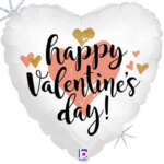 Valentine's Day Single 18" Foil Balloons (Various Designs)