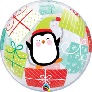 Qualatex 22" Penguin Christmas Presents