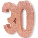 Creative Party Rose Gold 30 Glitter Table Decoration