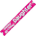 Oaktree Daughter Birthday Banner 2.7m