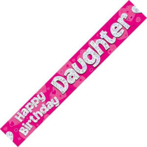 Oaktree Daughter Birthday Banner 2.7m