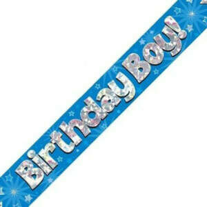 Oaktree Birthday Boy Banner 2.7m