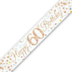 Oaktree Age 60 Rose Gold Fizz Banner 2.7m