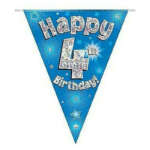 Oaktree Age 4 Blue Bunting 3.9m
