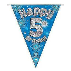 Oaktree Age 5 Blue Bunting 3.9m