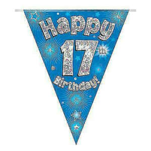 Oaktree Age 17 Blue Bunting 3.9m