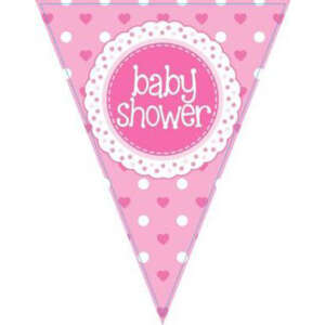Oaktree Pink Baby Shower Bunting