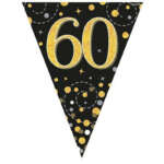 Oaktree Age 60 Black Gold Fizz Bunting 3.9m