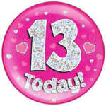 Oaktree 13th Pink Jumbo Badge