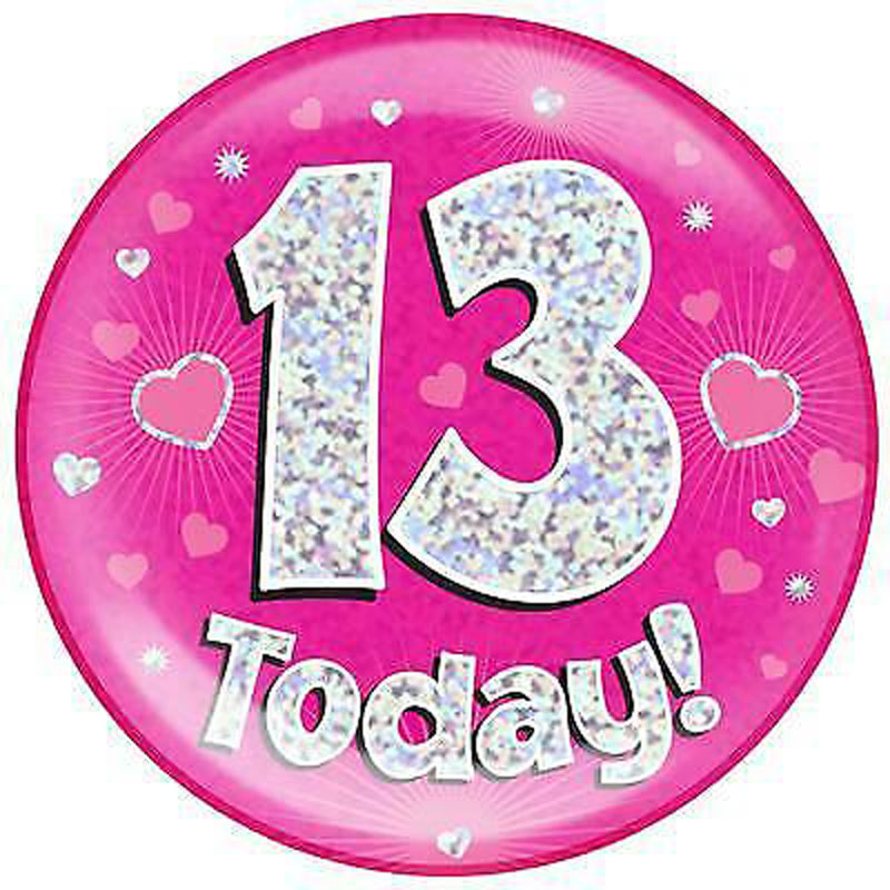 Oaktree 13th Pink Jumbo Badge