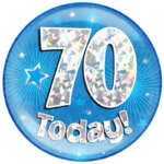 Oaktree Age 70 Blue Jumbo Badge