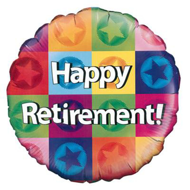 Oaktree 18″ RND Happy Retirement Multi – Cardelium at Halifax