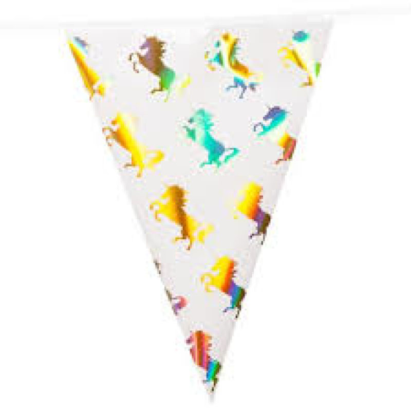 Boland Unicorn Holographic Bunting 4m