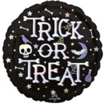 Anagram 18" RND Trick or Treat Bones