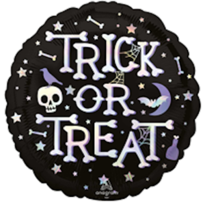 Anagram 18" RND Trick or Treat Bones