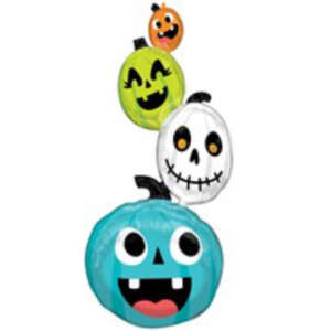 Anagram 60" Halloween Pumpkins Multi-Balloon