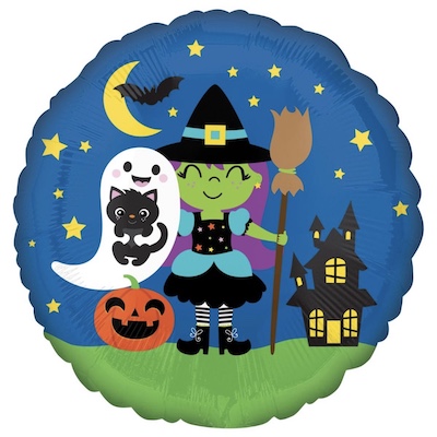 Anagram 17" RND Halloween Crew
