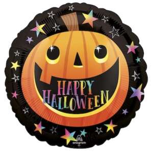 Anagram 17" RND Happy Halloween Pumpkin