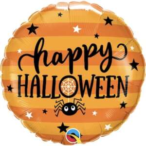 18" RND 01CT HALLOWEEN SPIDER AND STARS