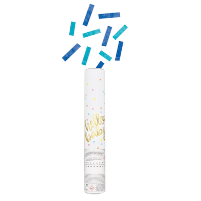 Unique Hello Baby Gender Reveal Confetti Cannon 30cm