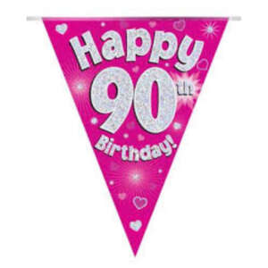 Oaktree Age 90 Pink Bunting 3.9m