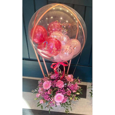 Hot Air Balloon Floral Arrangement - Image 6