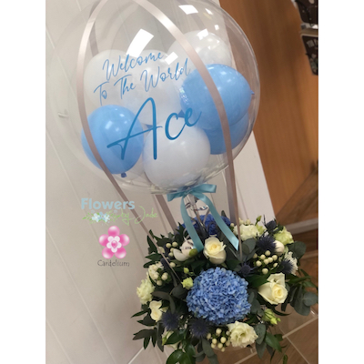Hot Air Balloon Floral Arrangement - Image 9