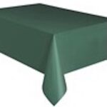 Unique Forest Green Rectangular Tablecover 1.37m x 2.74m