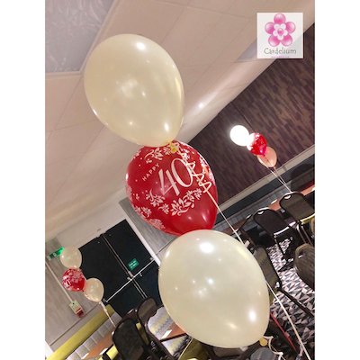 3 Tier Wedding Anniversary Latex Bouquet