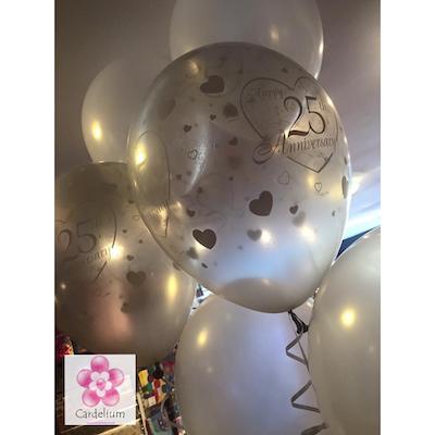3 Tier Wedding Anniversary Latex Bouquet - Image 4