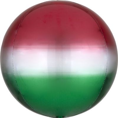Anagram 15" Red & Green Christmas Orbz