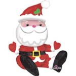 Sitting Santa Multi Balloon