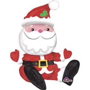 Sitting Santa Multi Balloon